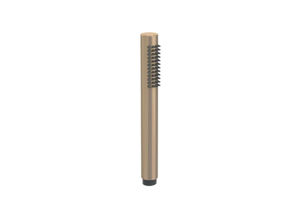 Saneux Cos Slim Round Shower Handset - Brushed Bronze