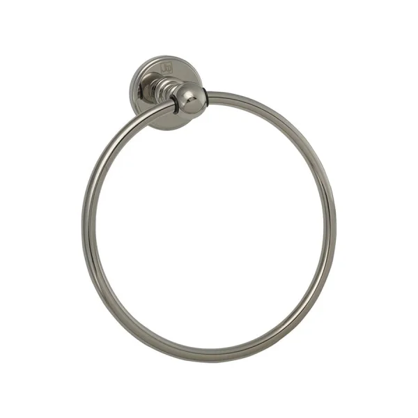 Just Taps Grosvenor Towel Ring Nickle