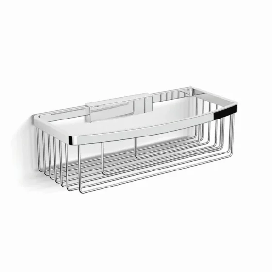Hib Shower Basket (chrome) - Traditional product image - Image 1