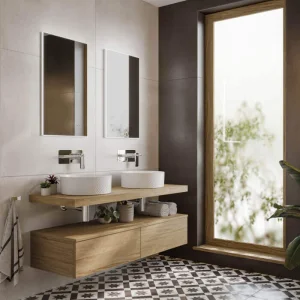 HIB - Blend Bathroom Units - Sherwood Oak