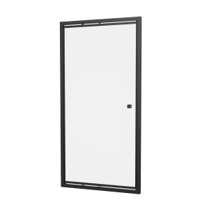 Britton Hoxton 6 Infold Door 1000 Matt Black