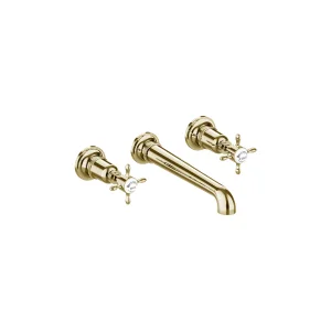 Burlington Guild Basin 3th Trim Set Wall Mounted Gold