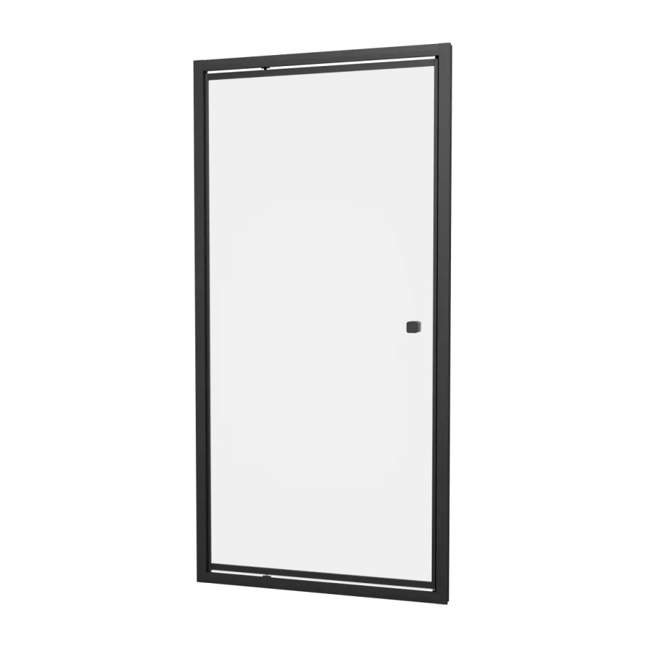 Britton Hoxton 6 Pivot Door 800 Matt Black product image - Image 1
