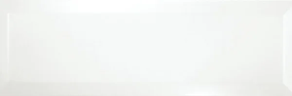 European Tiles Bisello (Bevel) Blanco 10x30cm Polished Ceramic Tile (34 Tiles Per Box)
