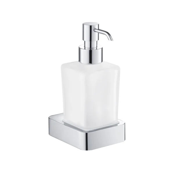 Just Taps Hix Soap Dispenser & Holder Chrome