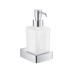 Just Taps Hix Soap Dispenser & Holder Chrome