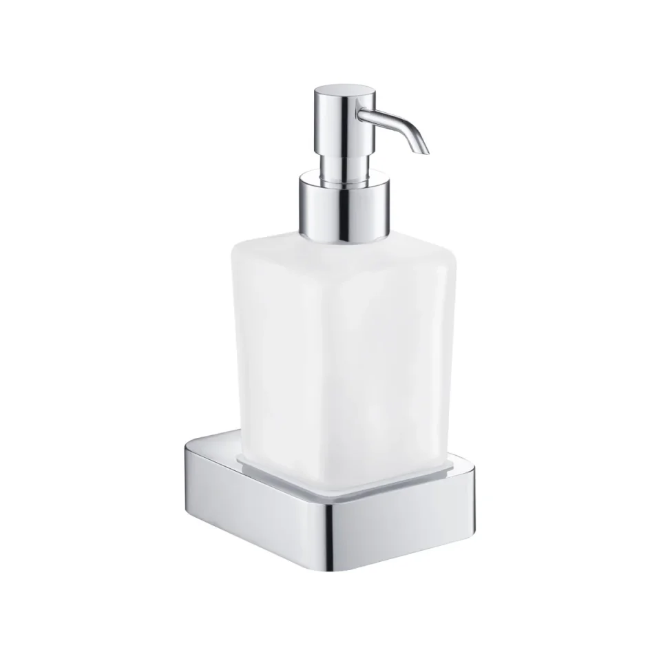 Just Taps Hix Soap Dispenser & Holder Chrome product image - Image 1