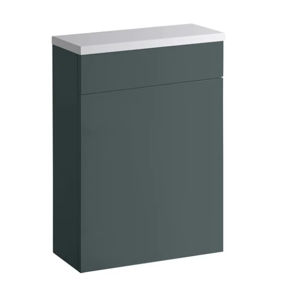 Roper Rhodes 600mm Back To Wall Flat Fronted Wc Unit And Worktop - Juniper Green