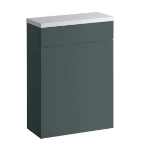 Roper Rhodes 600mm Back To Wall Flat Fronted Wc Unit And Worktop - Juniper Green