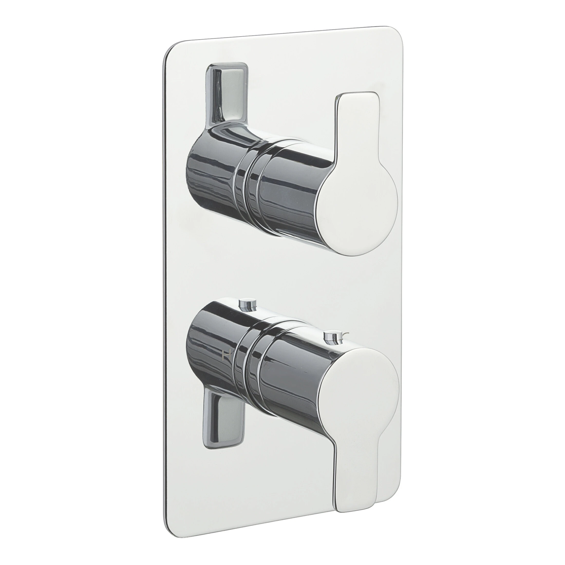 Just Taps Amore Thermostatic Shower Valve Single Option Chrome