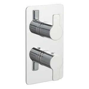 Just Taps Amore Thermostatic Shower Valve Single Option Chrome