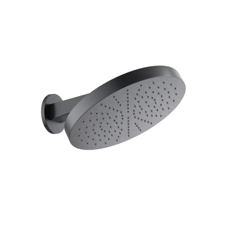 Crosswater Revive Stainless Steel Shower Head Wall Mounted 300 X 300 Slate product image - Image 1
