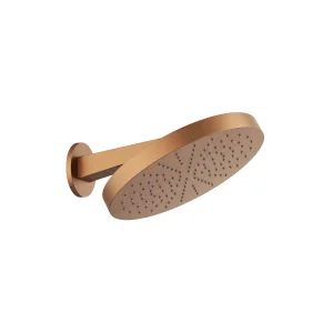 Crosswater Revive Stainless Steel Shower Head Wall Mounted 300 X 300 Brushed Bronze