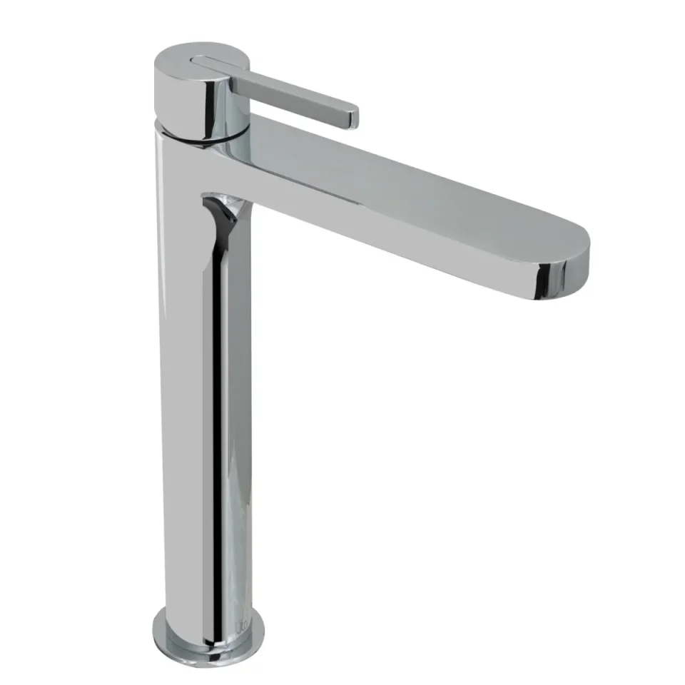Just Taps Kio Single Lever Tall Basin Mixer product image - Image 1