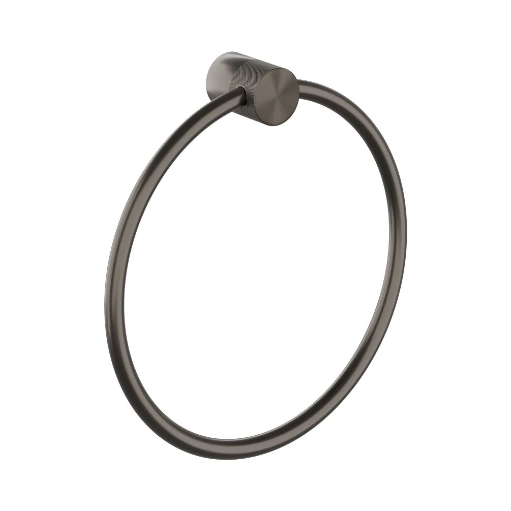 Hib Zepto Towel Ring - Gunmetal
