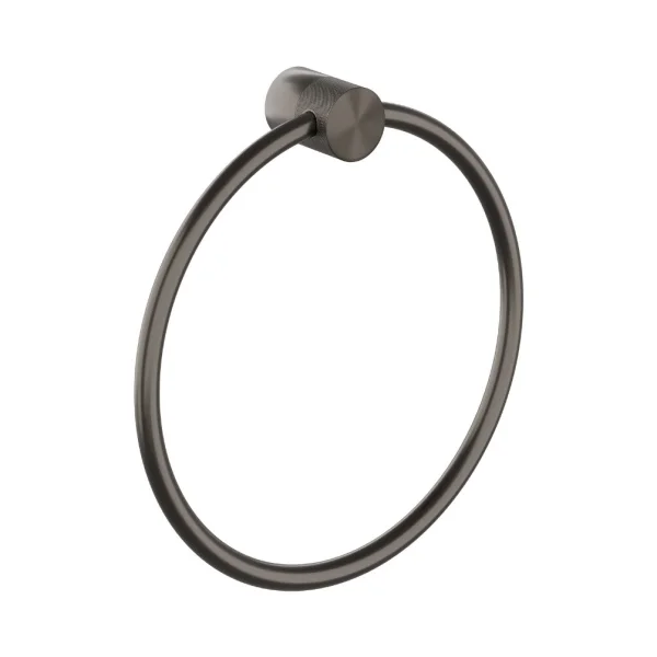 Hib Zepto Towel Ring - Gunmetal