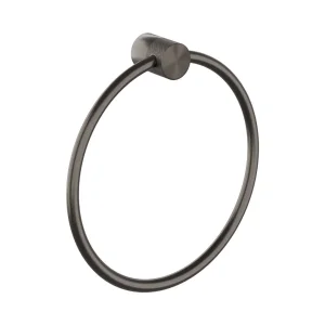Hib Zepto Towel Ring - Gunmetal