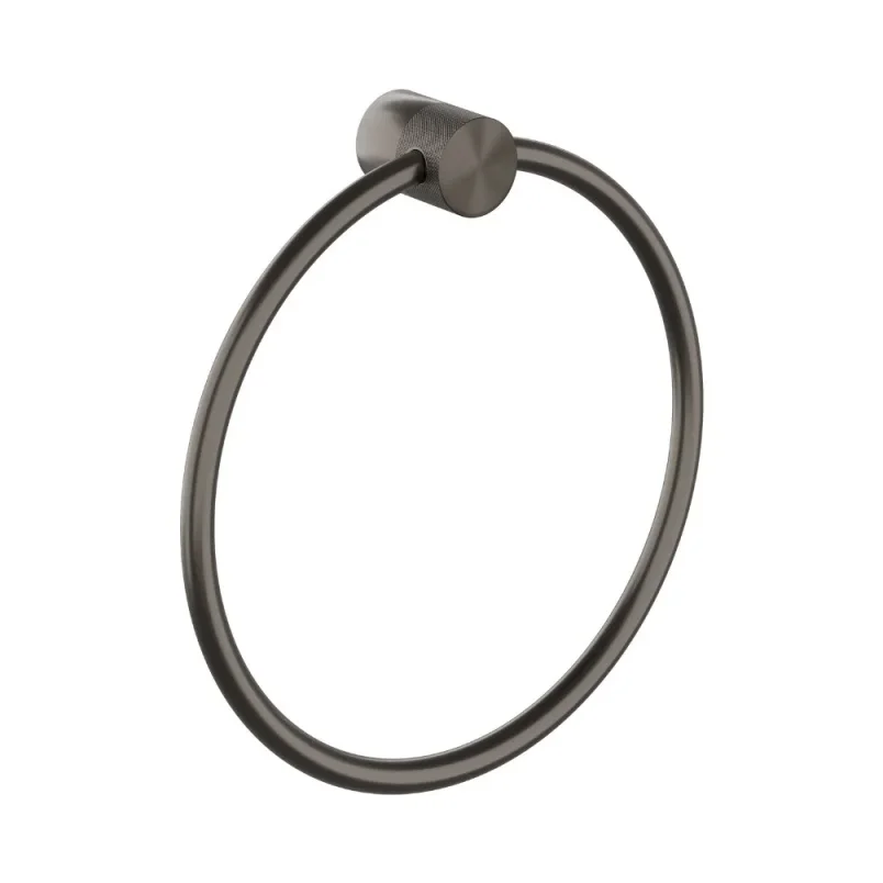 Hib Zepto Towel Ring - Gunmetal product image - Image 1