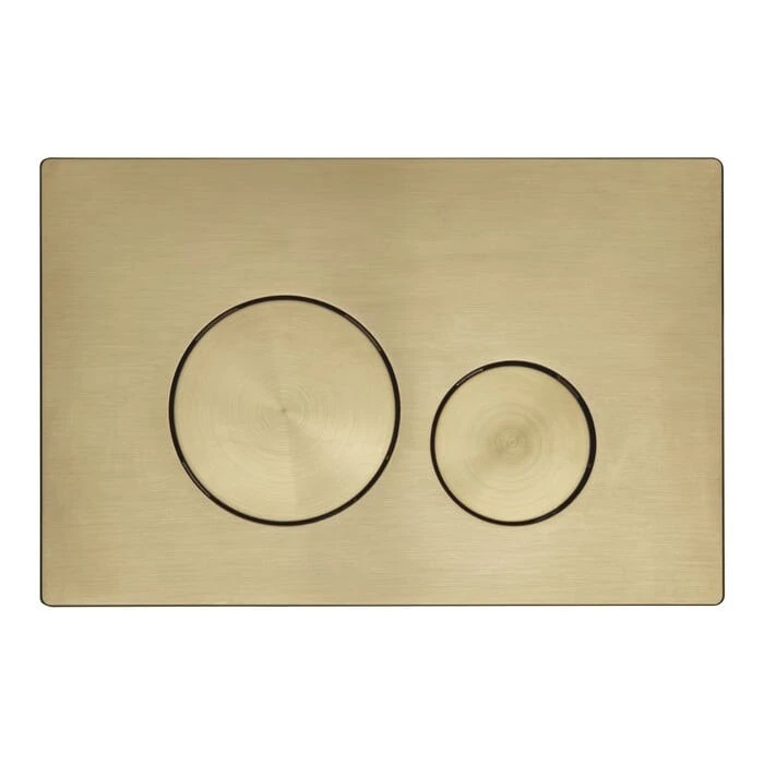 Roper Rhodes Round Flush Plate - Brushed Brass