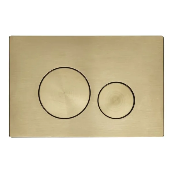 Roper Rhodes Round Flush Plate - Brushed Brass