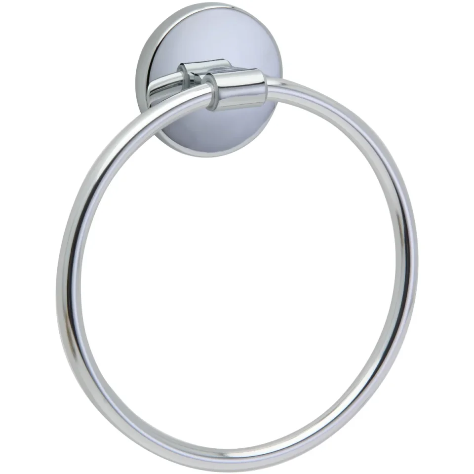 Hib Zepto Towel Ring - Chrome product image - Image 1