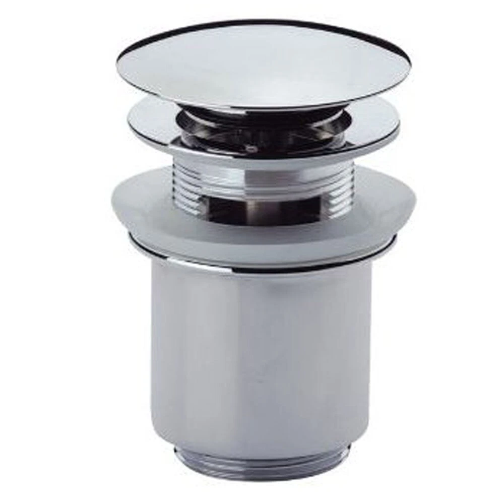 Just Taps Easy Clean Click Clack Basin Waste Slotted Chrome