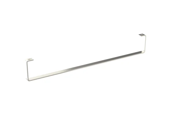 Saneux Matteo Slim 60cm Towel Rail (for 39002) - Brushed Nickel
