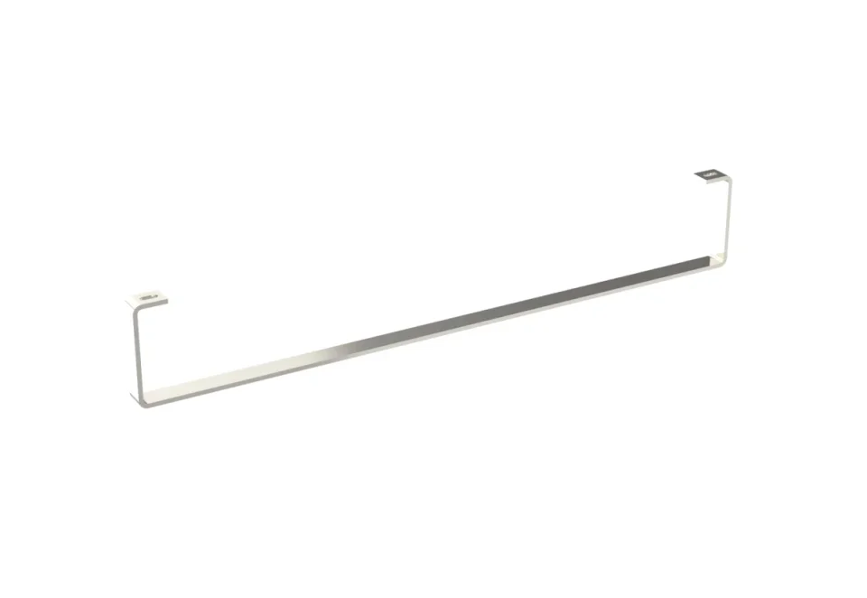 Saneux Matteo Slim 60cm Towel Rail (for 39002) - Brushed Nickel product image - Image 1