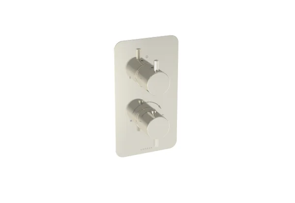 Saneux Cos Thermostatic Handle - Classic - Brushed Nickel