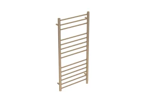 Saneux Ember 1000x500mm Pre-filled Towel Rail - Brushed Bronze
