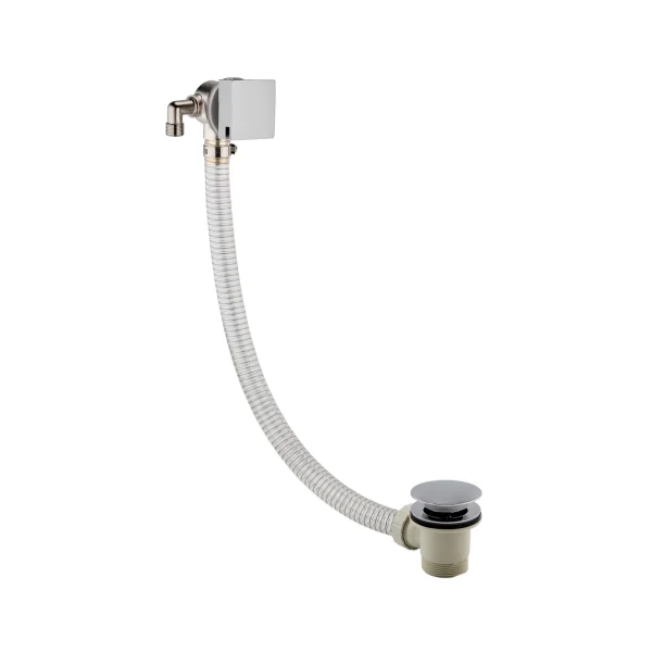 Just Taps Hix Exofil Wth Built In Pop-Up Waste Chrome