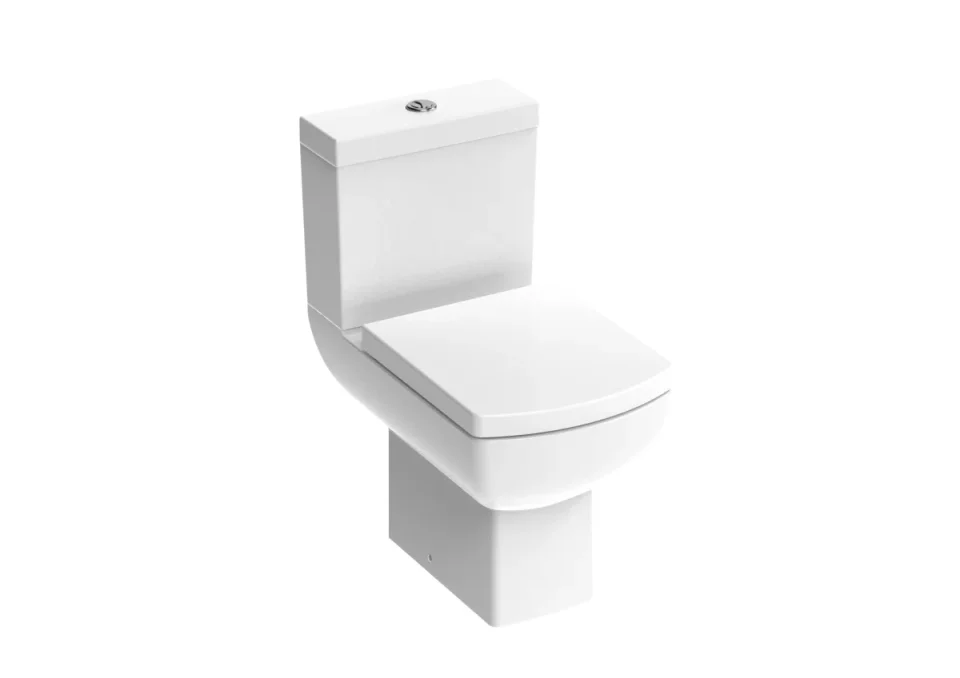 Saneux I-line Ii Close Coupled Wc Pan - Rimless product image - Image 1