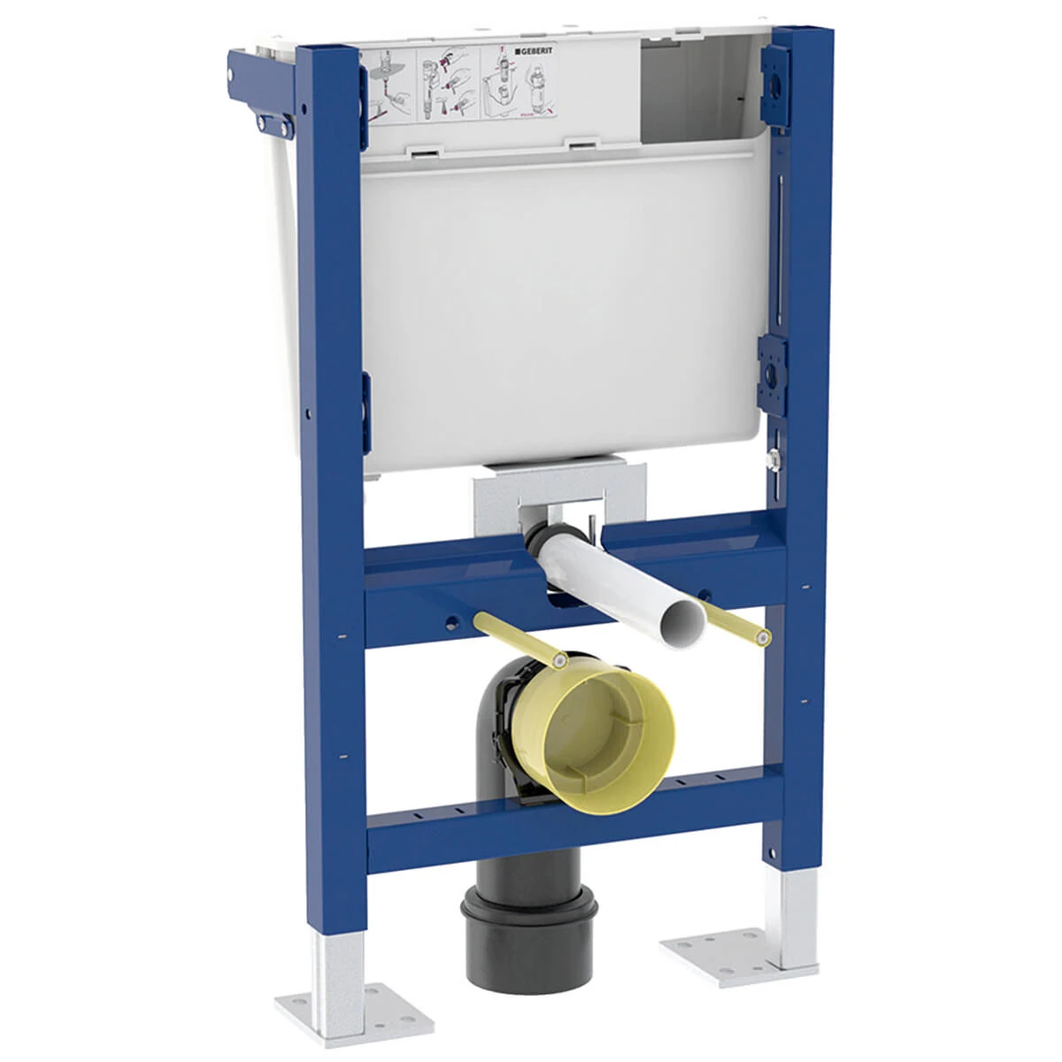 Geberit Duofix 790mm Frame For Wall Hung Pans With Low Height Concealed Cistern (excl. Flush Plate)