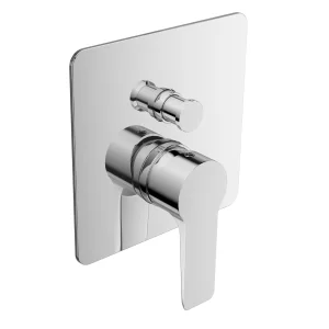 Just Taps Amore Concealed Single Lever Diverter Manual Valve Chrome