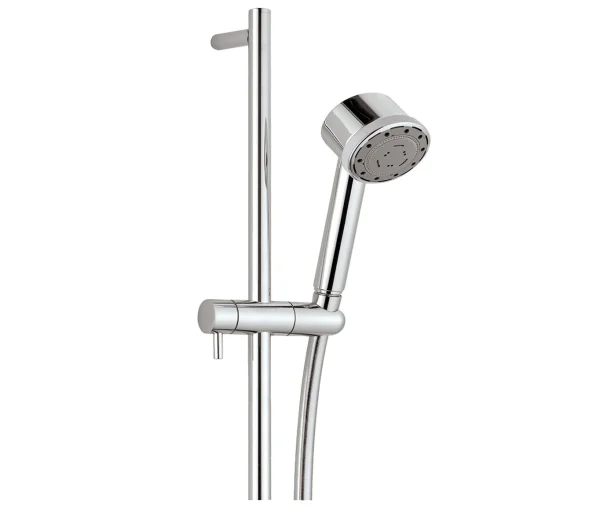 Just Taps Techno Slide Rail With Multi Function Shower Handle And Shower Hose Chrome