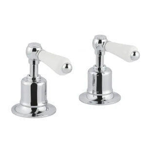 Just Taps Grosvenor Lever Panel Valves Chrome