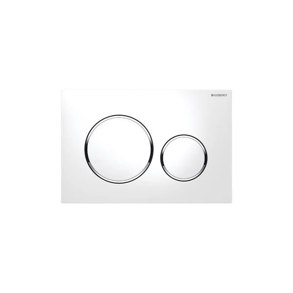 Geberit 115.882.jt.1 Sigma20 D/f Plate Matt White