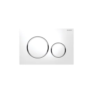 Geberit 115.882.jt.1 Sigma20 D/f Plate Matt White