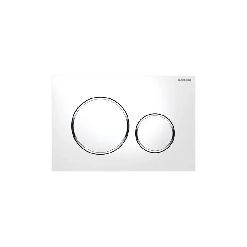 Geberit 115.882.jt.1 Sigma20 D/f Plate Matt White product image - Image 1