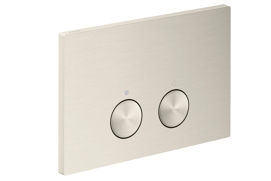 Axor Flushplate Flush Plates 370 X 225 X 100mm Stainless Steel