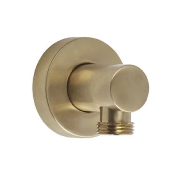 Roper Rhodes Round Wall Elbow - Brass
