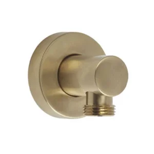Roper Rhodes Round Wall Elbow - Brass