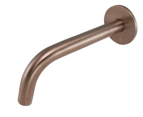 Just Taps Vos Bath/basin Spout 200mm Brushed Bronze