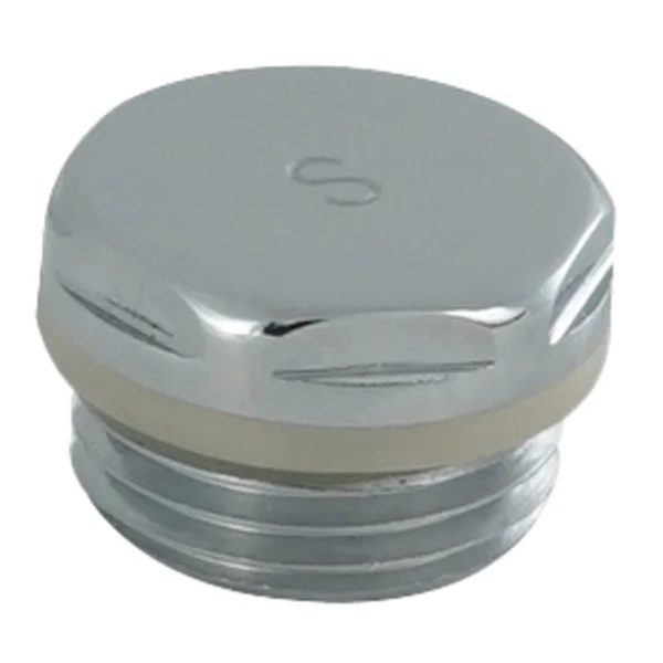 Just Taps Radiator Blanking Plug Chrome