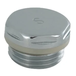 Just Taps Radiator Blanking Plug Chrome
