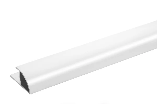 Burlington Aluminium Extrusion Quadrant 11mm 2450mm White