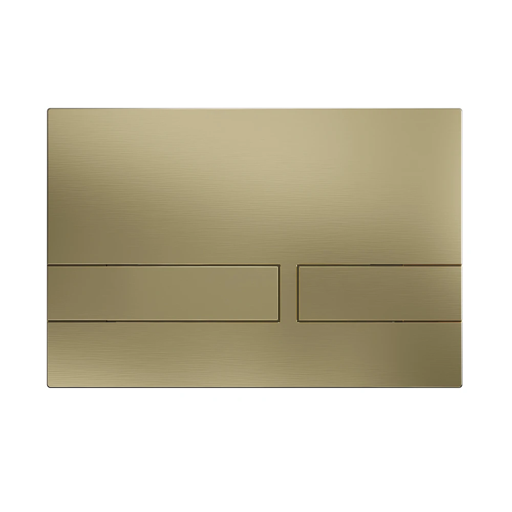Britton Venue Flush Plate Brushed Brass