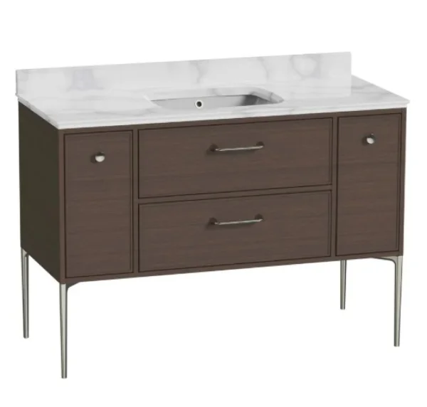 Roper Rhodes Walcot 1200 4 Drw Single -walnut