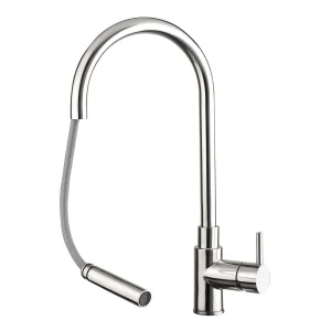 Just Taps Zecca Sink Mixer With Pull Out Spout Swivel Spout