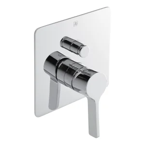 Just Taps Curve Single Lever Diverter Valve Chrome